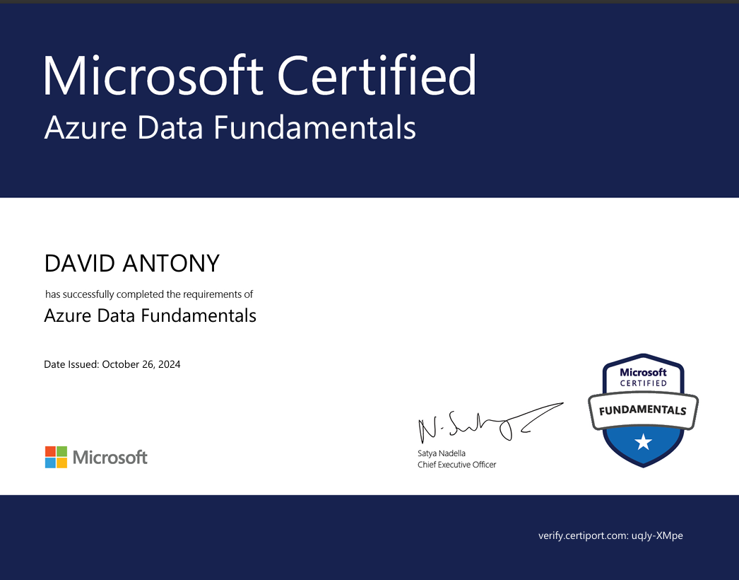 Azure Data Fundamentals